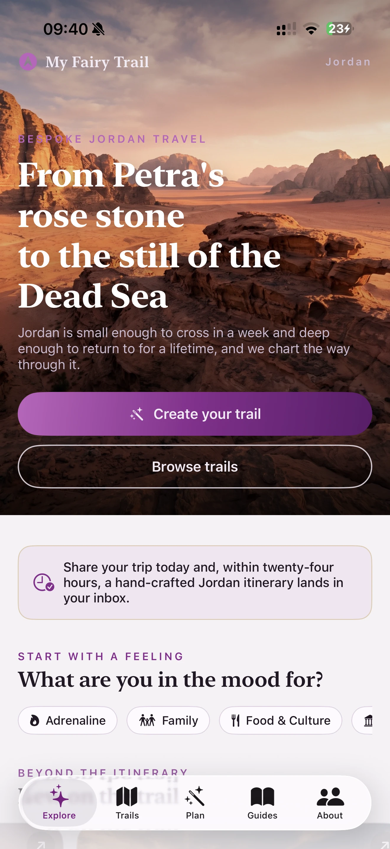 My Fairy Trail — app screenshot 1